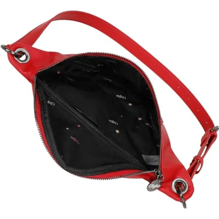 Buffalo Bum Gürteltasche, 25 cm, rot, 100% Polyurethan, praktische Umhängetasche – Bild 4