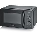 Severin 7785 Mikrowelle schwarz 800 W Grillfunktion, Timer-Funktion