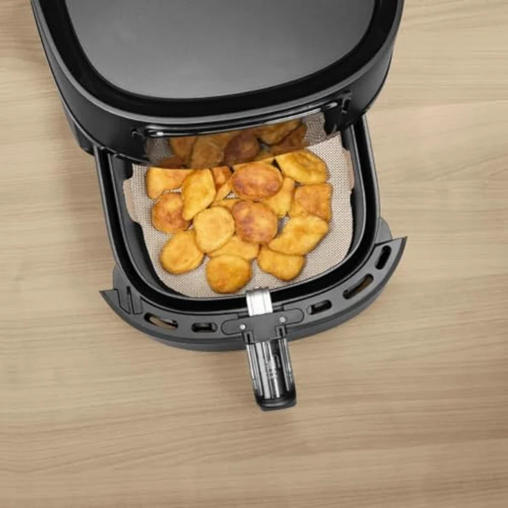 Xavax Schutzeinlagen für Heißluftfritteusen, 2er Set, Anti-Haft, zuschneidbar, hitzebeständig bis 260 °C – Bild 3