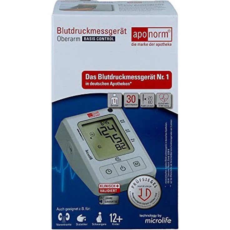 Aponorm Basis Control Blutdruckmessgerät – Bild 2