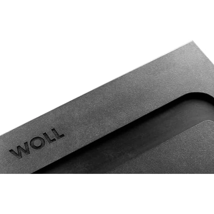WOLL Schneidebrett Woll Cut & Serve, Holzpapierfaser, (1-St), FSC®-zertifiziert, spülmaschinenfest, mit Silikonfüßen - Natur – Bild 3