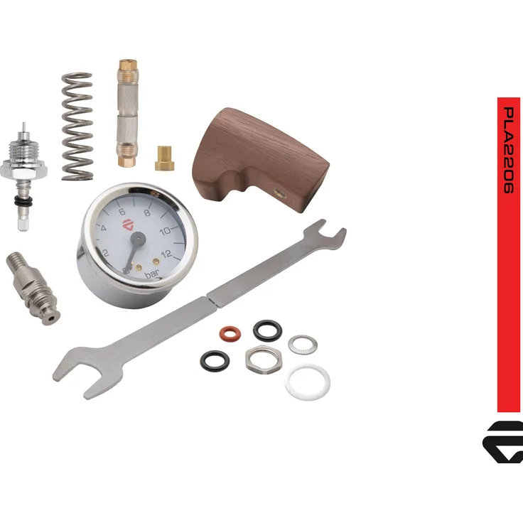 Lelit Flow Control Upgrade-Kit Walnuss für MaraX, manuelle Preinfusionssteuerung, einfach zu montieren
