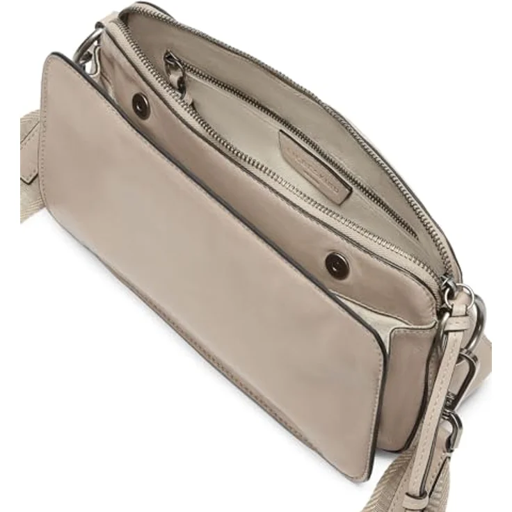 Liebeskind Berlin Umhängetasche Clarice 2 2147520, Crossbody Bag aus genarbtem Lammleder, schwarz – Bild 3