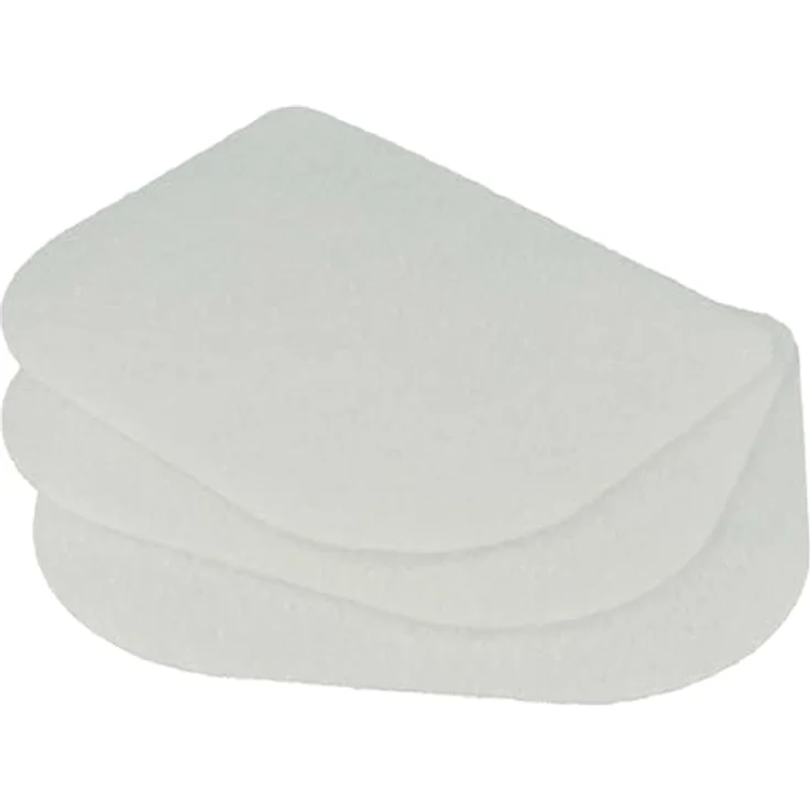 vhbw 12-tlg. Filter-Set für De Longhi 5525101500, 3x Kohlefilter schwarz, 3x Fettdunstfilter weiß, 6x Papierfilter weiß – Bild 4