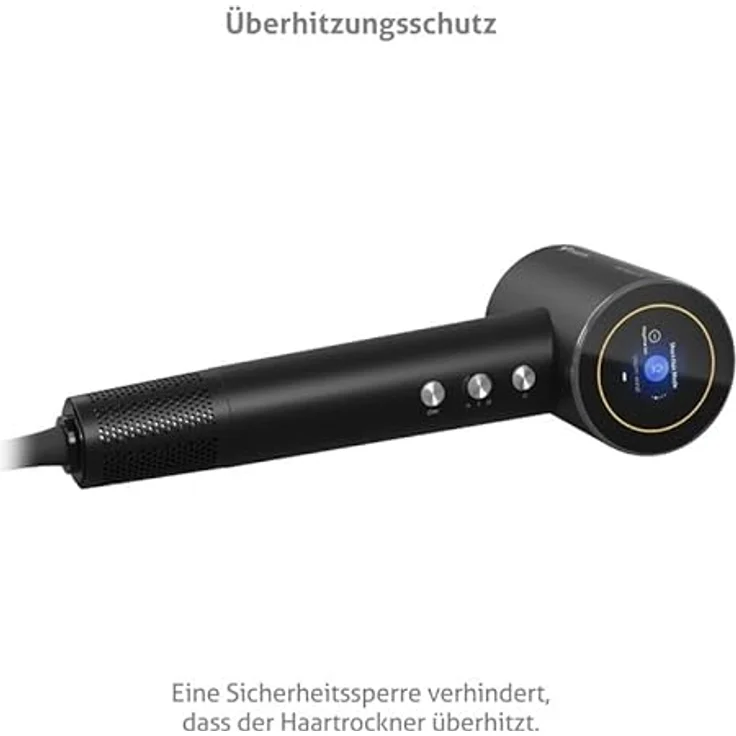 TrueLife HairDryer D9 Haartrockner 1 St. mit Geschwindigkeits- und Temperaturregulierung, Ionen-Funktion und Kaltluft-Funktion, leiser Betrieb – Bild 9
