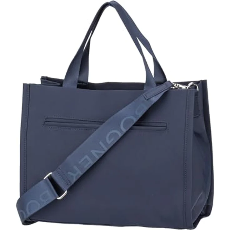 Bogner Maxon Shopper Tasche, 30 cm, schwarz, 100% Nylon, Schultertasche – Bild 2