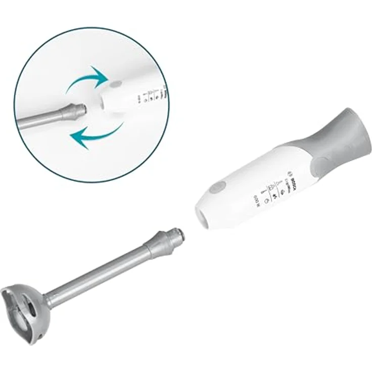 Klein Bosch - Stabmixer, silber, mit kindersicheren Klingen und Spielküchengeräusch – Bild 4