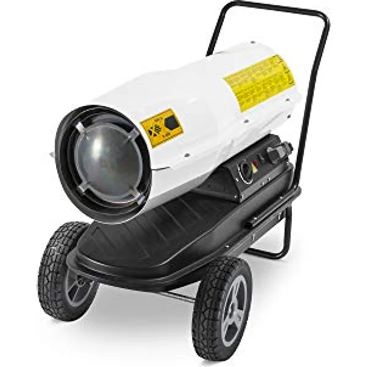 TROTEC Direkt-Ölheizgebläse IDE 30 D 30 kW (25.800 kcal) 850 m³/h Thermostat max. 2,4 Liter Öl pro Stunde Ölheizer Heizkanone – Bild 1