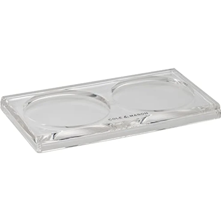 Cole & Mason Acryl Mühlen Tablett, Clear, 17 x 11 x 24,5 cm – Bild 2