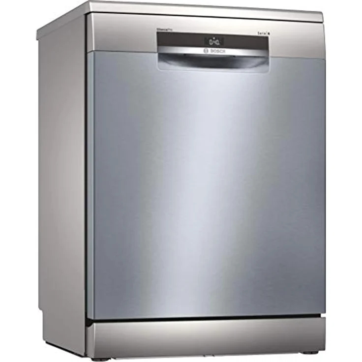 Serie 6, Freistehender Geschirrspüler, 60 cm, Silver Inox, SMS6ECI07E – Bild 2
