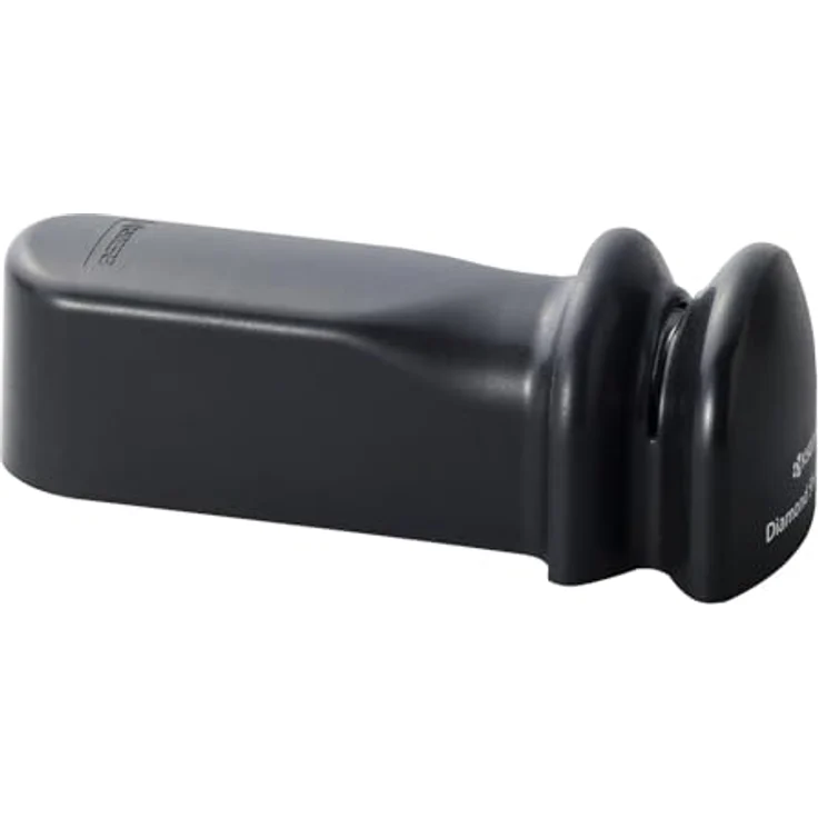 Kyocera RSD-01BK Diamond, Messerschärfer mit diamantbeschichteten Schleifsteinen, Schwarz – Bild 1