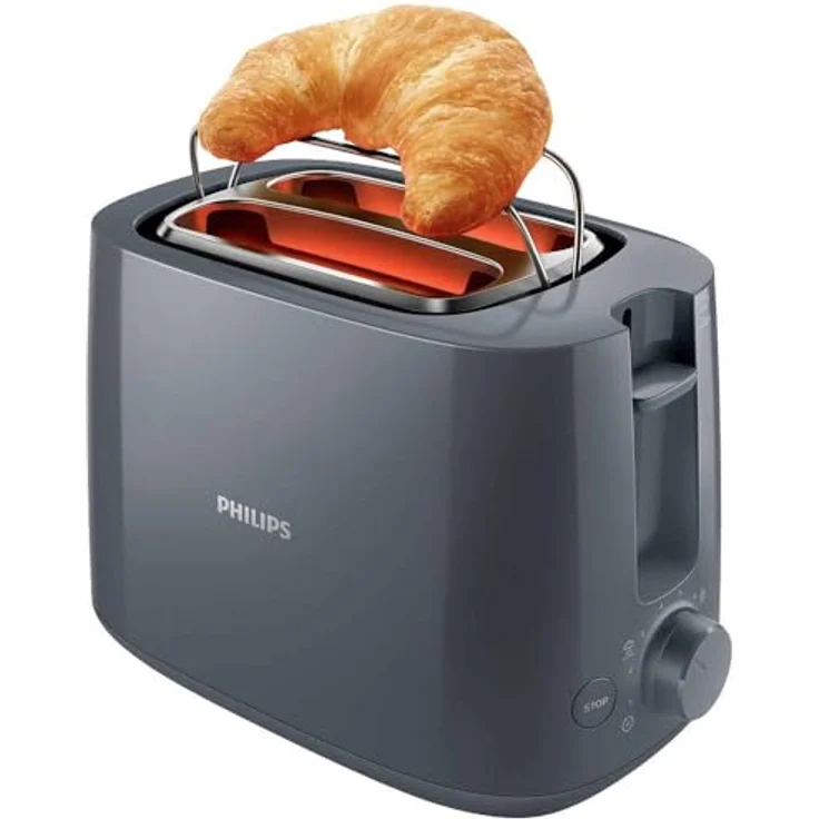 Philips HD2581/10 Toaster Grau – Bild 3