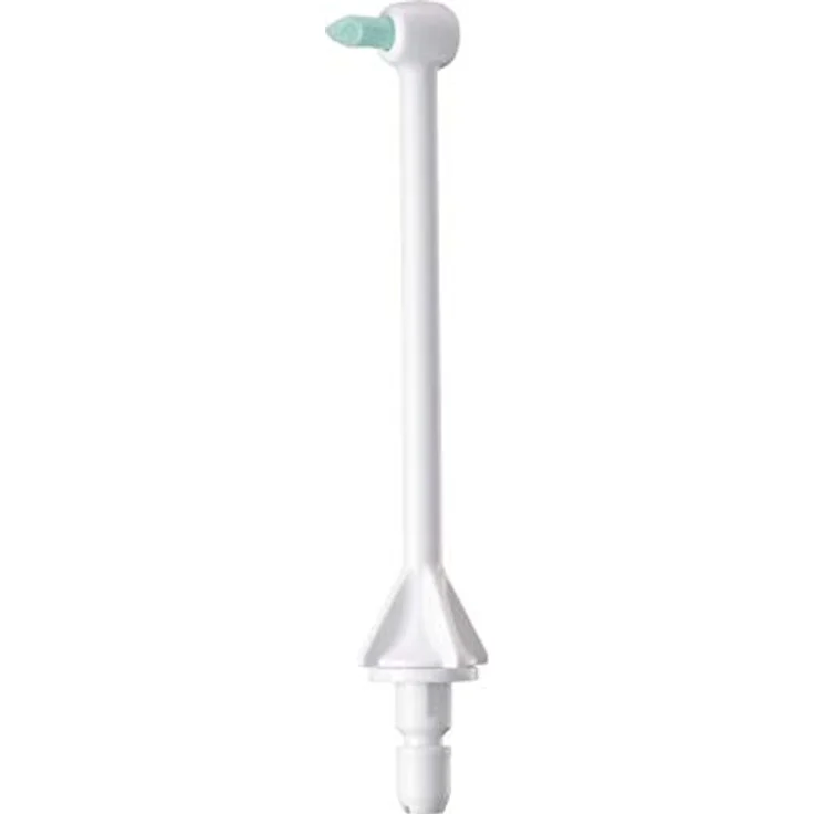 Panasonic WEW0984W303 orthodontische Ersatzdüse für 2-in-1 Pflege mit Wasserstrahldüse & Bürstenkopf,Düse für Ultraschall,AIR IN und Reisemundduschen,Munddusche für kieferorthopädische Geräte,2er-Pack – Bild 1
