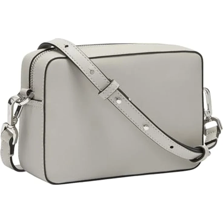 Liebeskind Berlin Hilla Camera-Bag S, Kleine Umhängetasche aus weichem Schafsleder mit Reißverschluss und abnehmbarem Schultergurt, schwarz – Bild 2