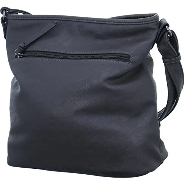 Tom Tailor Umhängetasche, praktische Handtasche in Grau, 27 cm x 27 cm x 12 cm – Bild 2