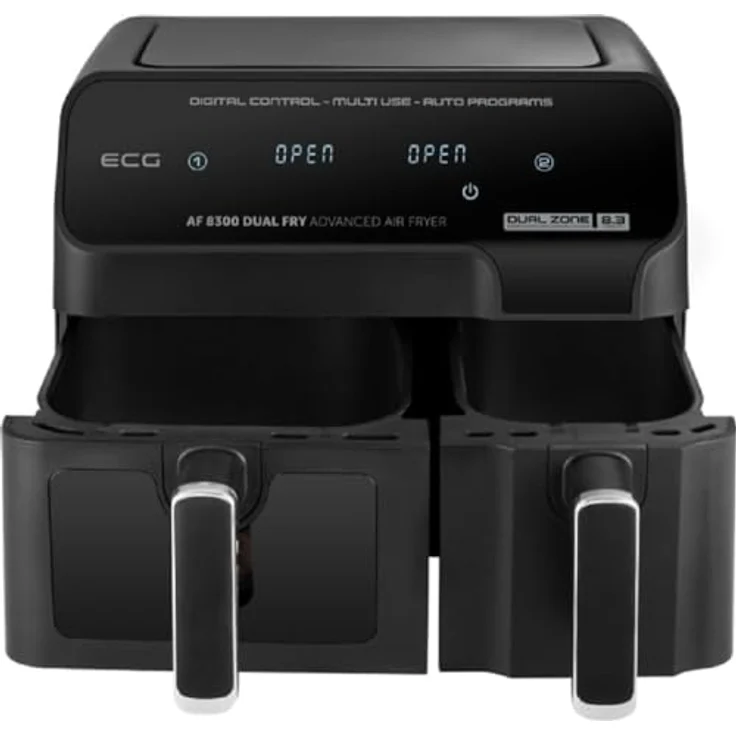 ECG AF 8300 Dual Fry, 8,3 l, 2 700W – Bild 3