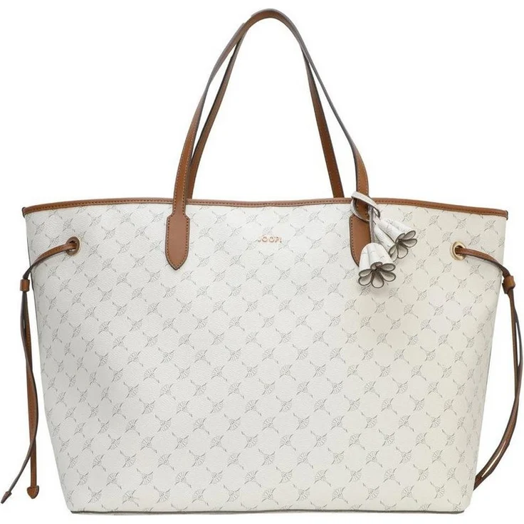 JOOP! Shopper Cortina 1.0 Lara Shopper Xlho Handtasche, braunfarbenes Kunstleder mit herausnehmbarem Täschchen – Bild 1