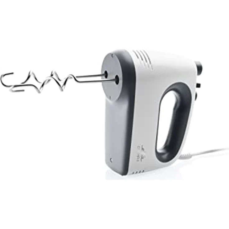 ETA ETA005290000 Crema II hand mixer, 300 W, 5 Gänge, Weiß/Grau, Handmixer, Grau, Weiss – Bild 6