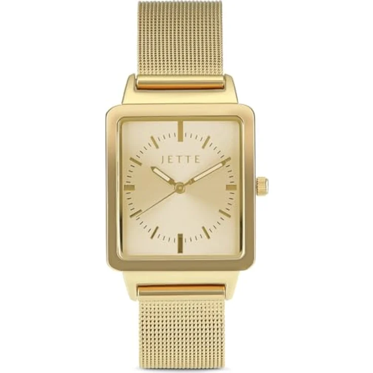 Jette Armbanduhr Damenuhr Gelb 27 mm – Bild 1