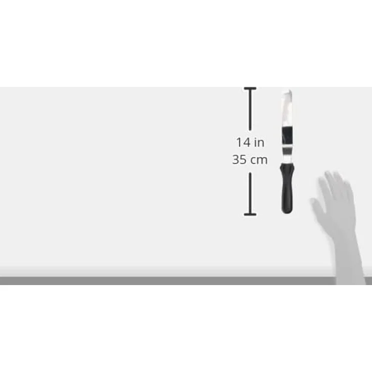 PME abgewinkeltes Spachtelmesser 13 Zoll (33 cm) – Bild 5