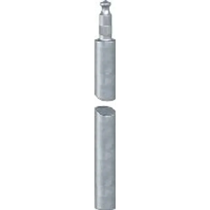 OBO Erdungsstange - Erdungsstange 1500 mm, System "BP", gute Kontakteigenschaften, Zinkauflage 130 µm, entspricht VDE 0185-305, DIN EN 62561-2