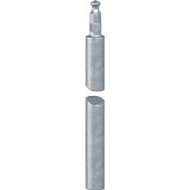OBO Erdungsstange - Erdungsstange 1500 mm, System "BP", gute Kontakteigenschaften, Zinkauflage 130 µm, entspricht VDE 0185-305, DIN EN 62561-2