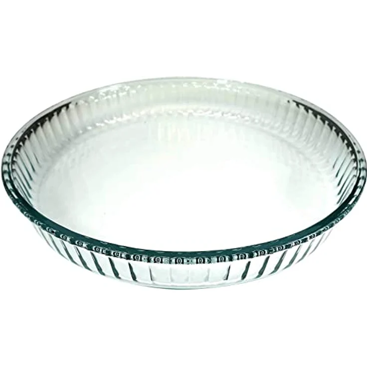 Pasabahce PB-159022 2-tlg. Borcam Auflaufformen, Rund, 1 x Ø 26 cm Höhe: 5cm 1 x Ø 32 cm Höhe: 5,5cm Spülmaschinen-, Mikrowellen-, Backofen- und Eisschrankgeeignet – Bild 4