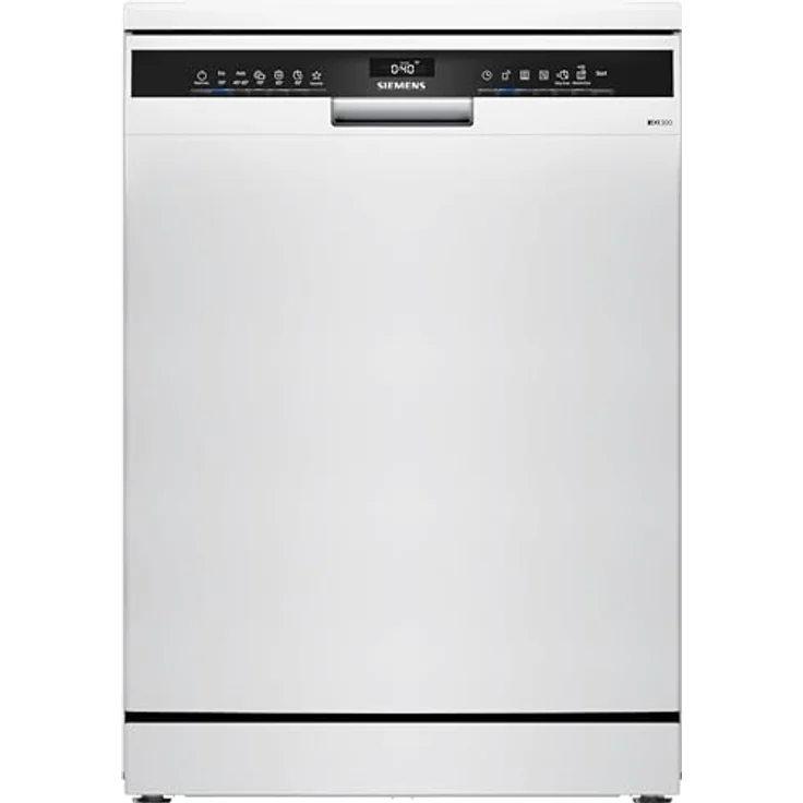 Siemens iQ300, Freistehender Geschirrspüler, 60 cm, Weiß, SN23EW03ME – Bild 1
