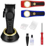 Professioneller Herren-Haarschneider Stylecraft Instinct by Gamma Più, Clipper mit Vektormotor mit Dynamischer Drehmomentsteuerung, 180 Min Autonomie, Verstellbare Klinge, 8 Kämme, 3 Abdeckungen - Preisvergleich