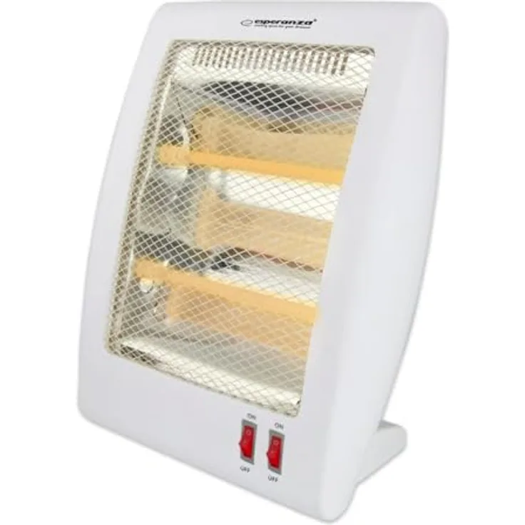 Esperanza Heizlüfter EHH010 Weiß 800 W, Kompaktes Heizgerät mit effizienter Leistung