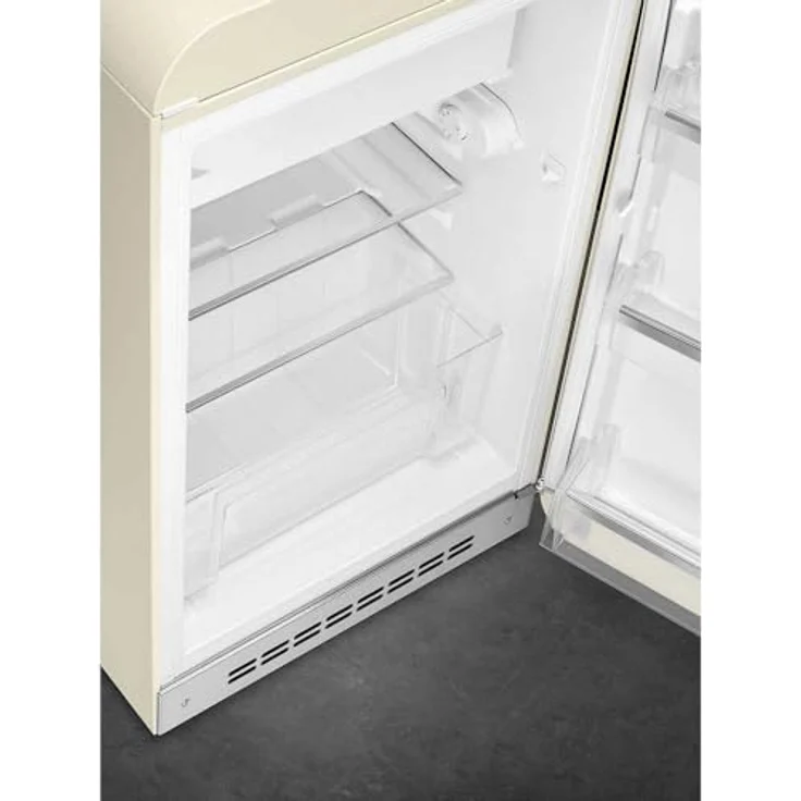 SMEG FAB10RCR6, Stand-Kühlschrank Rechtsanschlag, Creme, 50's Style, 122 l Inhalt, LED Innenbeleuchtung – Bild 6