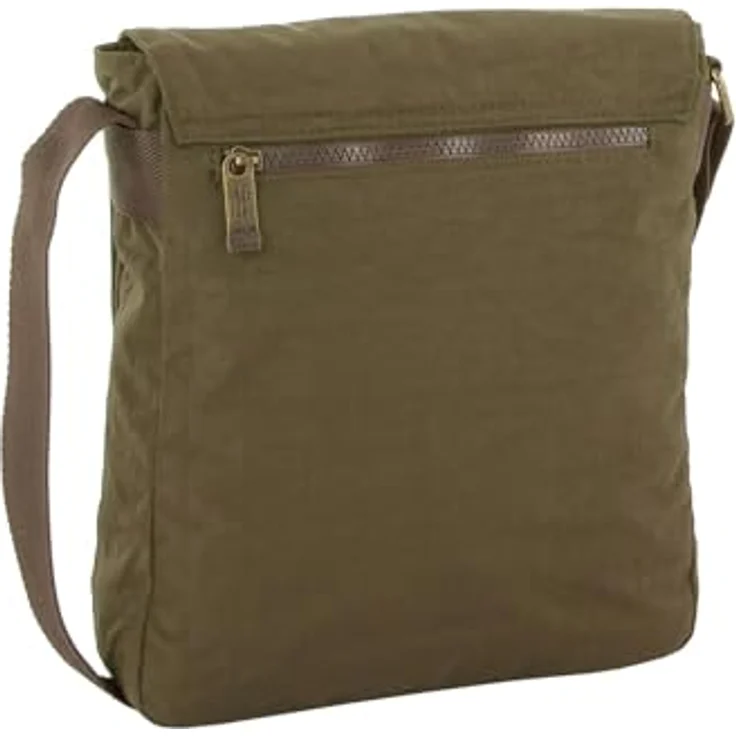 Camel Active Journey Umhängetasche, 22 cm, strapazierfähiges Nylon, 4 Liter Volumen, Grün – Bild 2