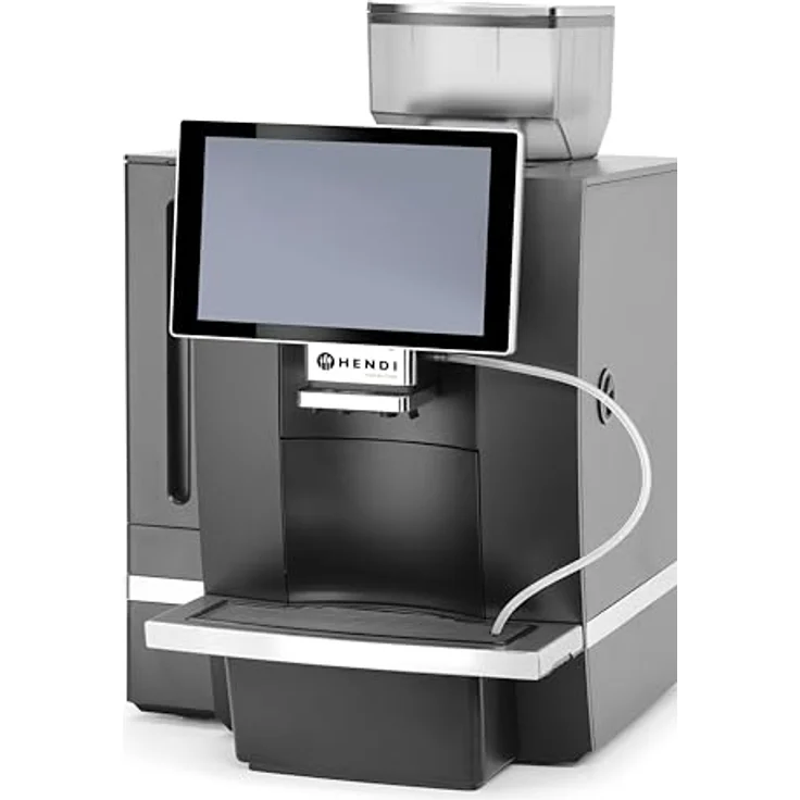 Hendi Kaffeevollautomat, 3000W, 10"-Touchscreen, 19-bar-Pumpe, 1-kg-Bohnenbehälter, Schwarz – Bild 5