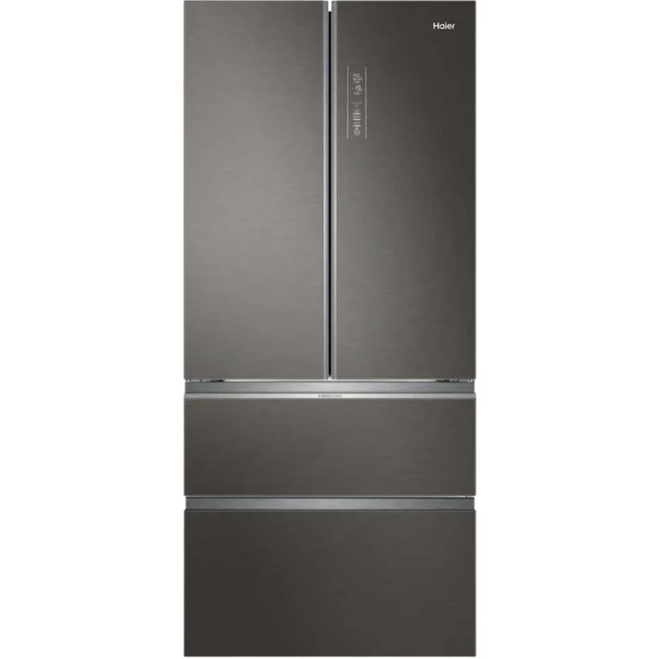 Haier HB18FGSAAA French-Door-Kühlschrank, freistehend, silber, Full NoFrost, MyZone Plus, Schnellgefrieren, Wassertank, Breite 83 cm – Bild 14