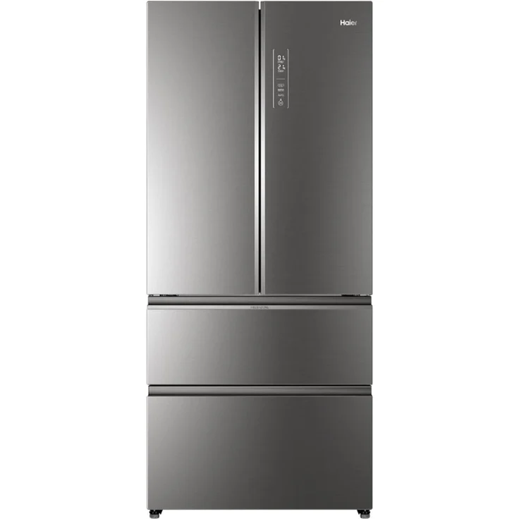Haier HB18FGSAAA French-Door-Kühlschrank, freistehend, silber, Full NoFrost, MyZone Plus, Schnellgefrieren, Wassertank, Breite 83 cm – Bild 12