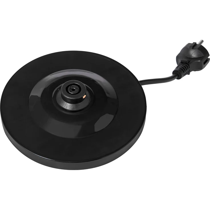 Exquisit WK 3501 swg Glas-Wasserkocher-Innenbeleuchtung - 2 Liter Fassungsvermögen - 2200 Watt-Edelstahlverzierung, 2 liters, schwarz – Bild 9