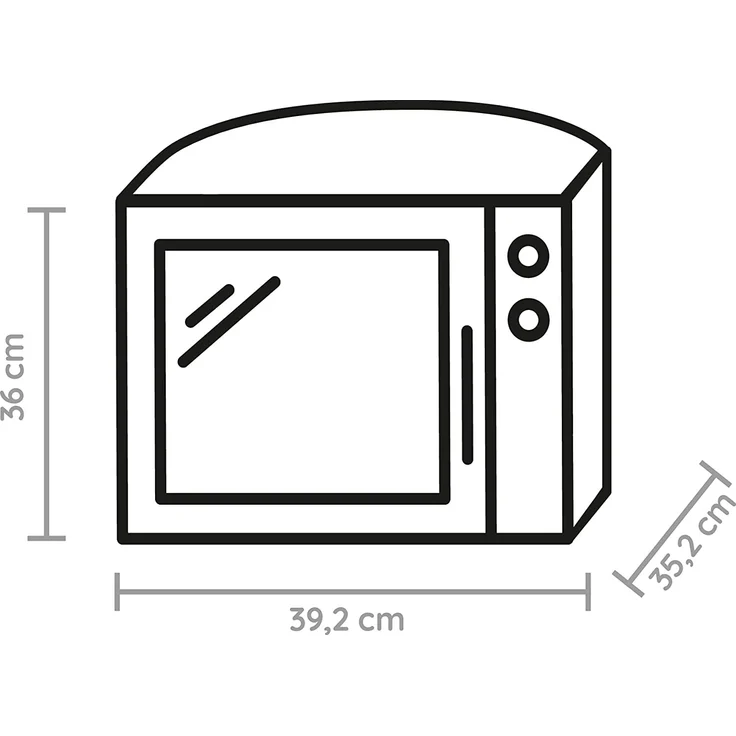 Bauknecht MW 39 WSL Mikrowelle mit Grill, Standgerät, 700 Watt, 13 Liter Garraum, Einbaugerät, Auftauen, Dampfgaren – Bild 2