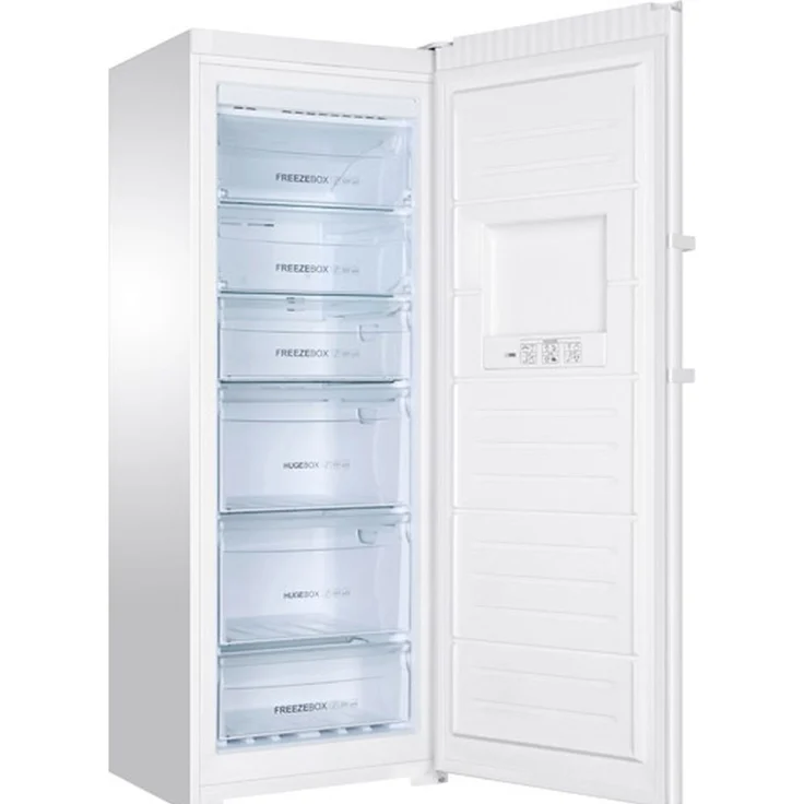 Haier H2F-220WSAA Gefrierschrank, freistehend, weiß, NoFrost, Schnellgefrieren, LED, Breite 60 cm, Energieklasse E – Bild 4