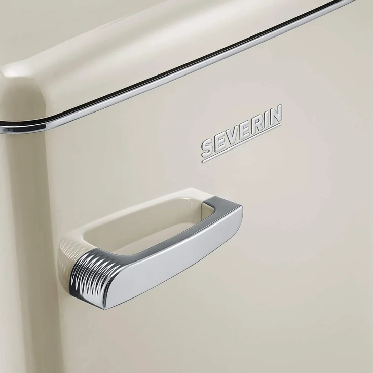 Severin RKS 8833 Kühlschrank, freistehend, cremefarben, LED, Breite 55 cm, Energieklasse D – Bild 6