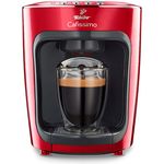 Tchibo Cafissimo mini Kaffee Kapselmaschine, Salsa Red