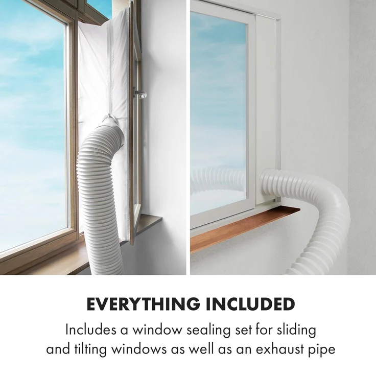 Klarstein Metrobreeze 9 NYC Klimagerät, 9000 BTU, A-Klasse, mobil, stromsparend, FCKW-frei – Bild 7