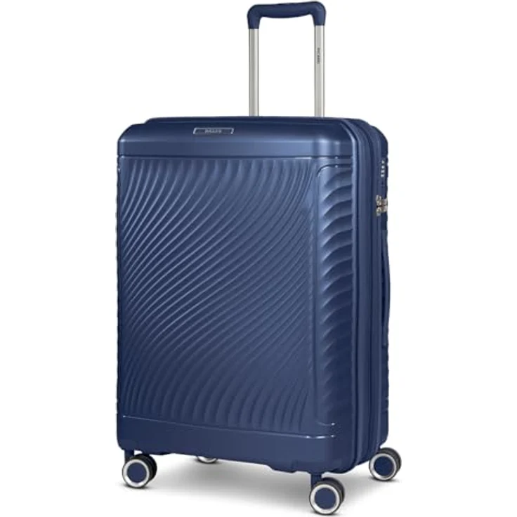 Picard Vienna 4 Rollen Kofferset 3-teilig, navy blue, mit Dehnfalte, 100% Polypropylen, Maße 50 cm x 29 cm x 74 cm – Bild 7