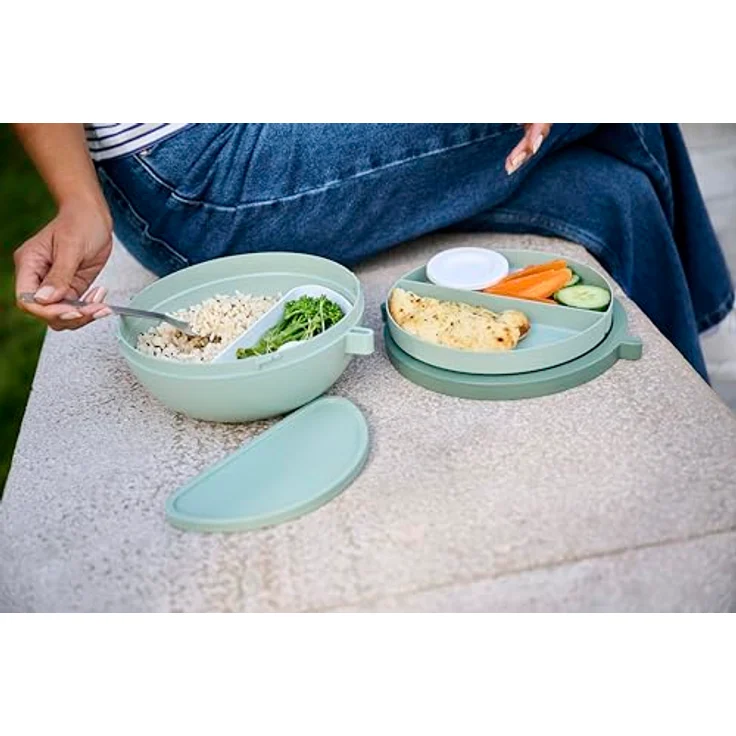 Mepal Vita, Lunchbox, Blau - Bento-Lunchbowl, 1,5 l, luft- und auslaufsicher – Bild 6