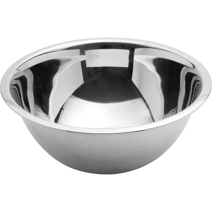WEIS Küchenschüssel Edelstahl 18/10, 5,00 Liter, ø 300 mm, Höhe 110 mm