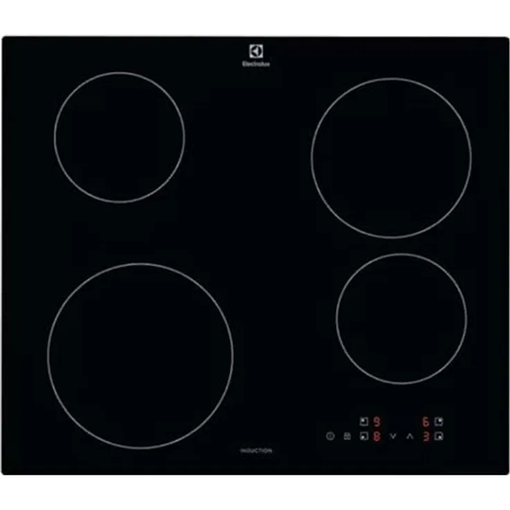 Electrolux Serie 300 CIB60424CK, Schwarz, Zonen-Induktionskochfeld mit Power-Funktion