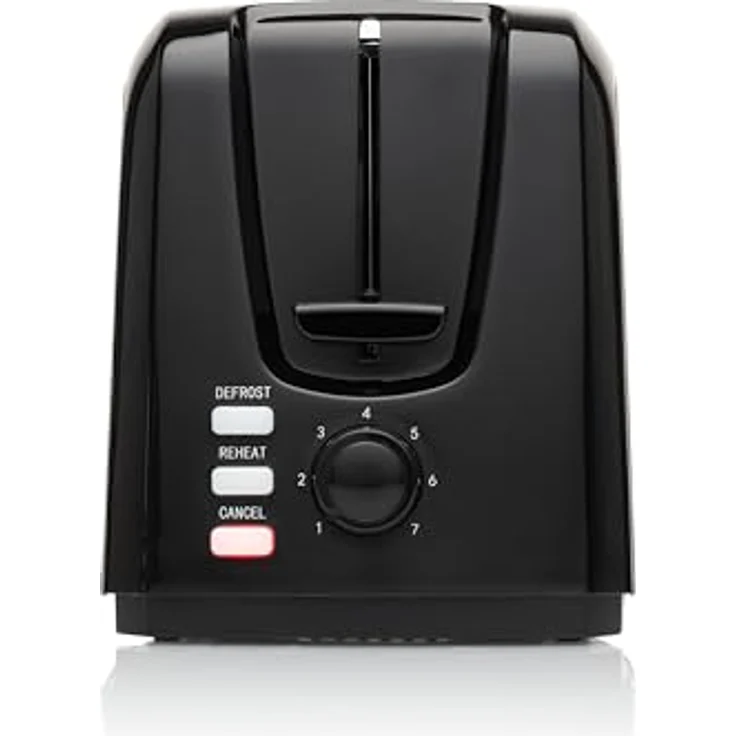 HYUNDAI Toaster TO304, 750 W, 2 Scheiben, 7 Bräunungsstufen, Krümelschublade, Stopfunktion, gleichmäßiges Toasten – Bild 4