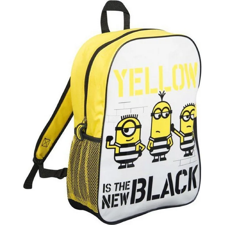 Minions Kinder Freizeitrucksack, Schulrucksack mit 33 CM Höhe, robust und geräumig für Schule und Urlaub