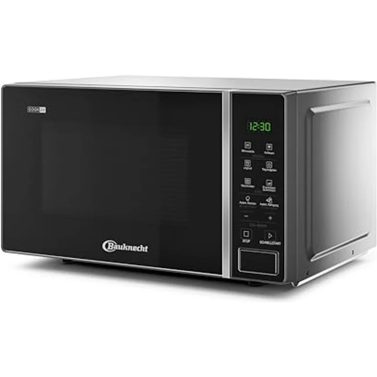Bauknecht Mikrowelle MWR 201 B/Automatikprogramme/Mikrowelle 700 Watt / 5 Leistungsstufen/Schmelzfunktion für Käse, Schokolade oder Butter/schwarz – Bild 3