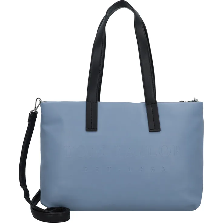 TOM TAILOR Shopper Thessa, Polyurethan in elegantem Kunstleder