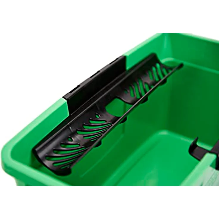 Unger Eimer 12 Liter (für Einwascher bis Breite 35 cm, mit Literskala, inkl. Sieb als Ablage, rechteckige Form) QB12B – Bild 5
